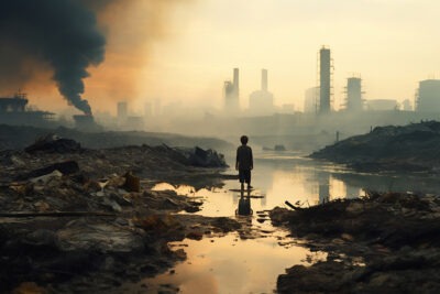 Contaminación ambiental en la ciudad
