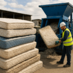 Reciclaje de colchones